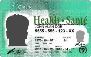 3 month OHIP card